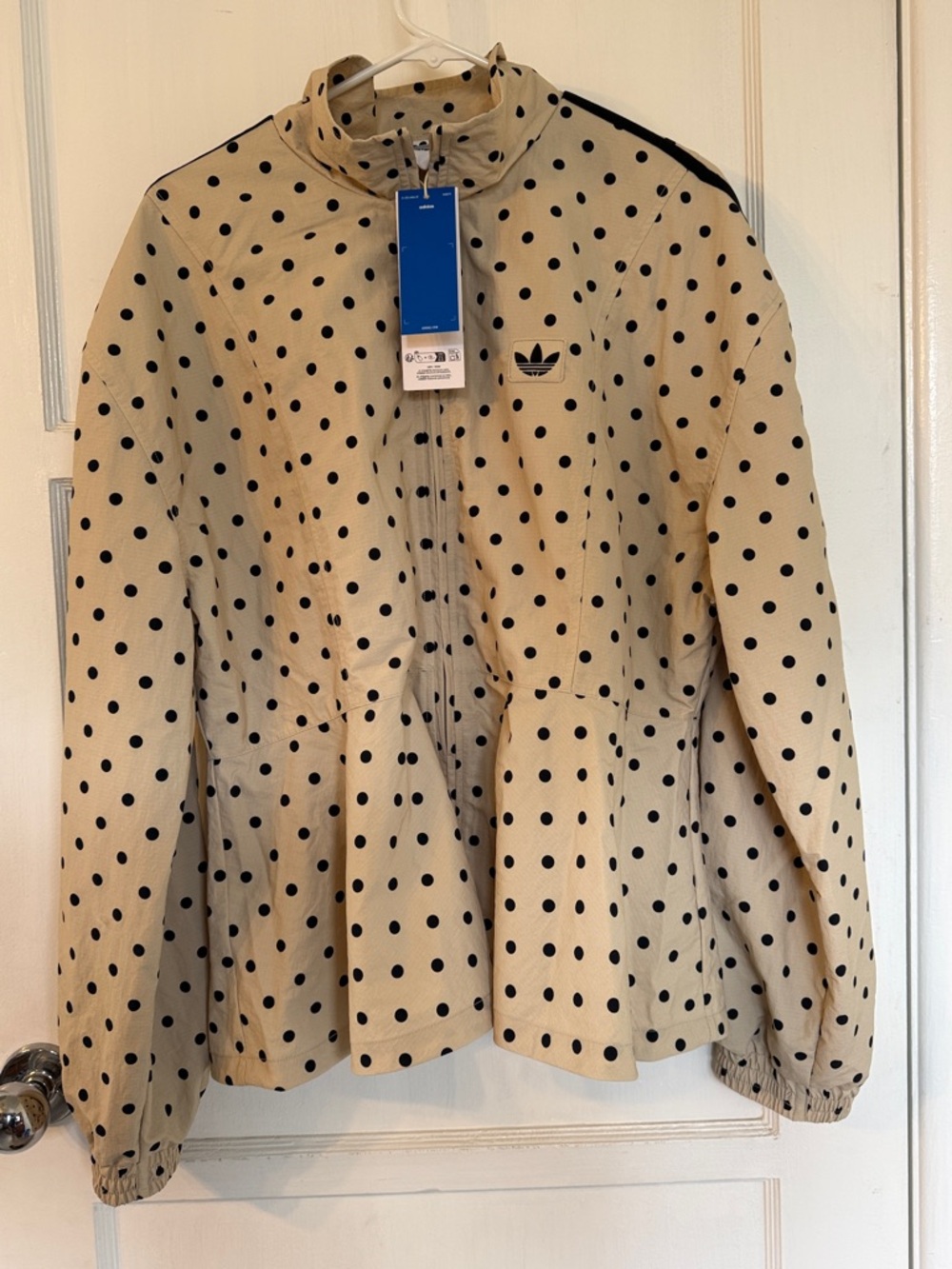 ASOS x Adidas track jacket in Stone
